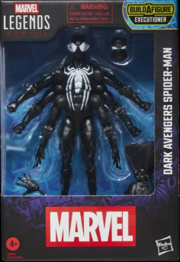 Hasbro: The Avengers Marvel Legends Dark Avenger Spider-Man Action Figure