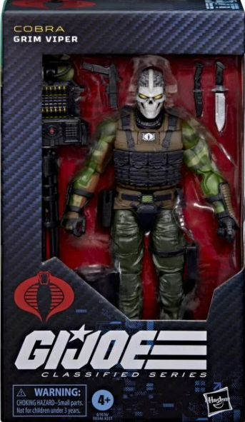 Hasbro: G.I. Joe Classified Series Cobra Grim-Viper Action Figure