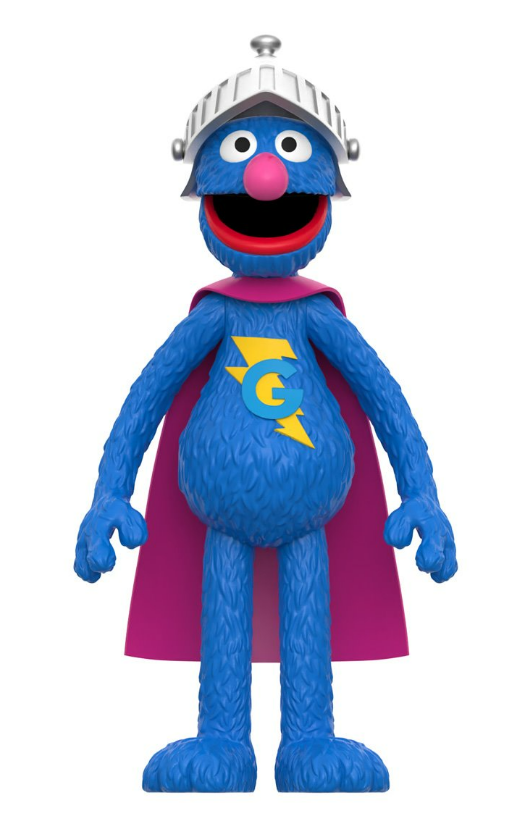 Super 7: Sesame Street ReAction Super Grover Action Figure