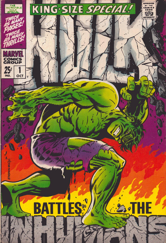 Incredible Hulk King Size Annual #1 - 1968