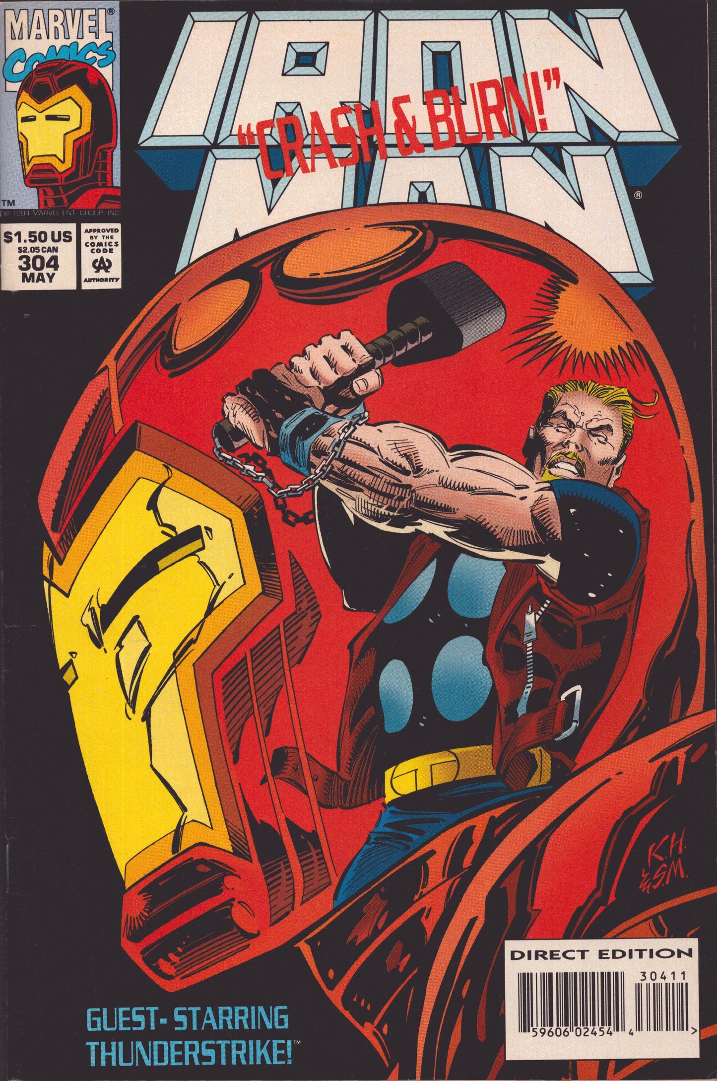 Iron Man 304 #304 - 1994