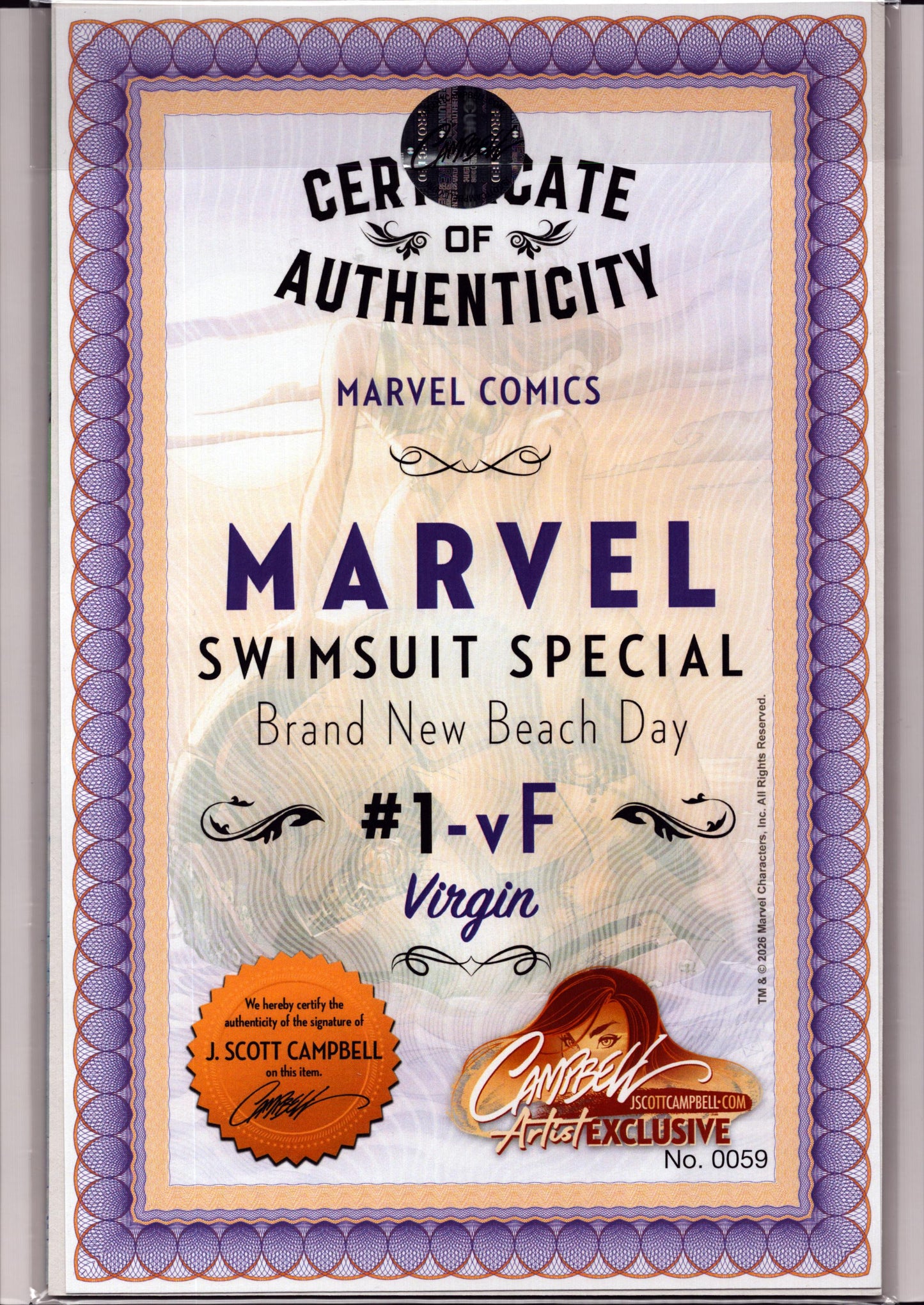Marvel Swimsuit Special #1 - 2026