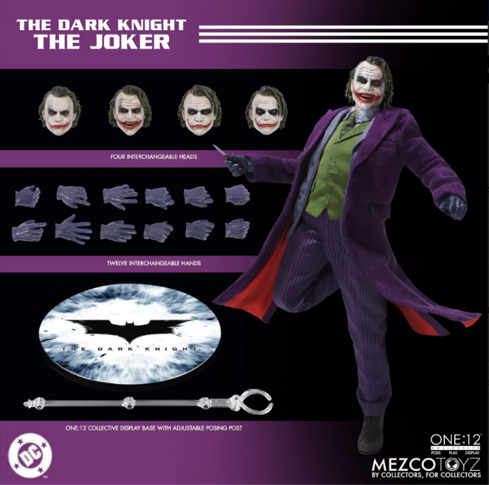 Mezco Toyz: The Dark Knight One:12 Collective The Joker Action Figure
