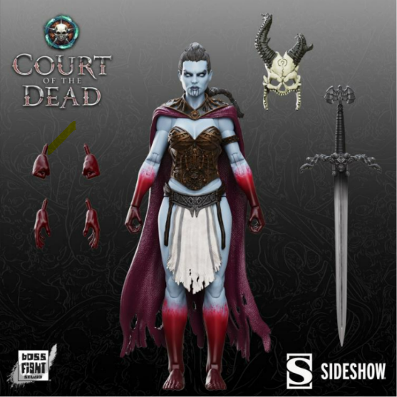 Boss Fight Studio: Court of the Dead Kier- Death's Warbringer Epic H.A.C.K.S. Action Figure