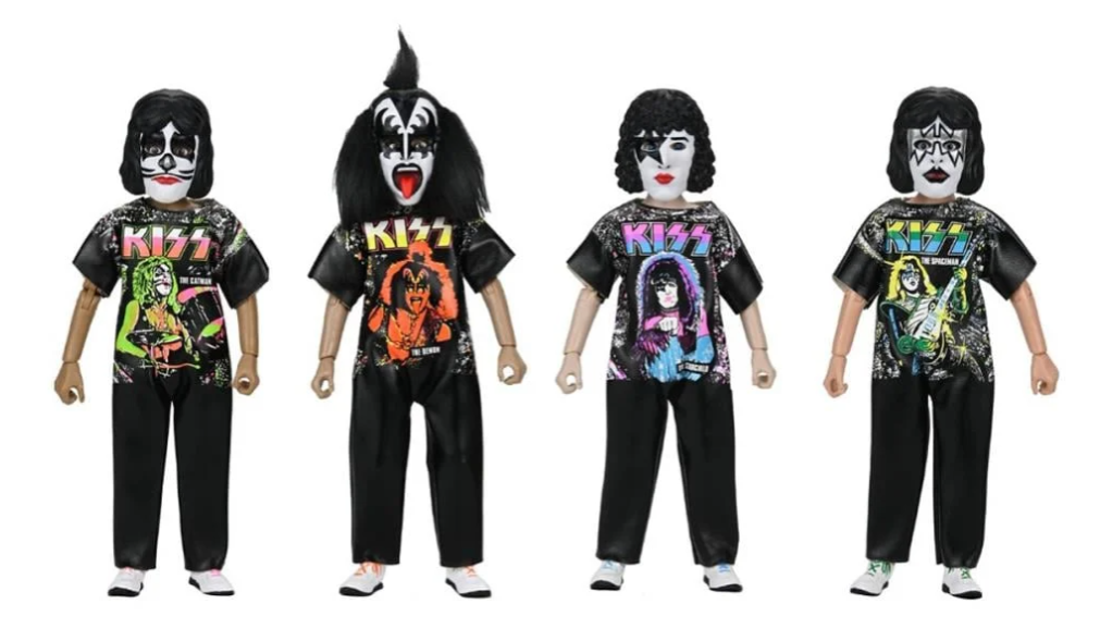 Neca: Ben Cooper - KISS Costume Set of Four 6-Inch Clothed Figures