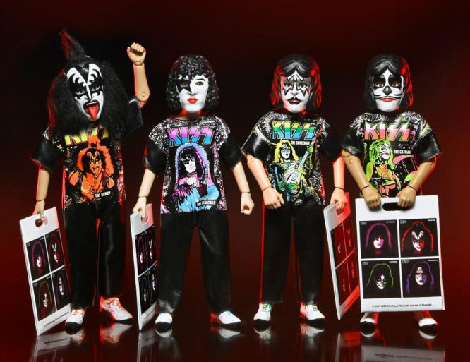 Neca: Ben Cooper - KISS Costume Set of Four 6-Inch Clothed Figures