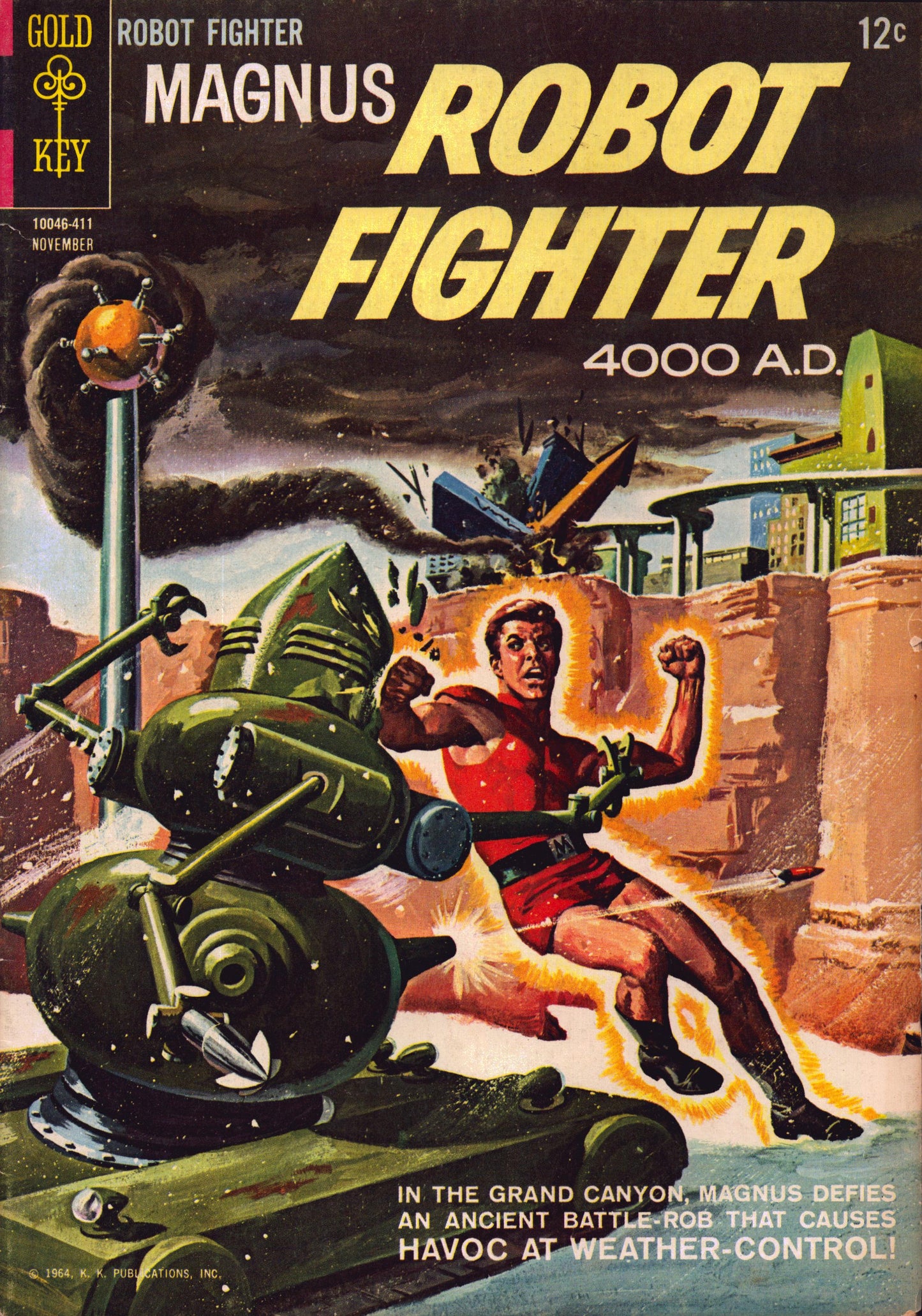 Magnus Robot Fighter #8 1964