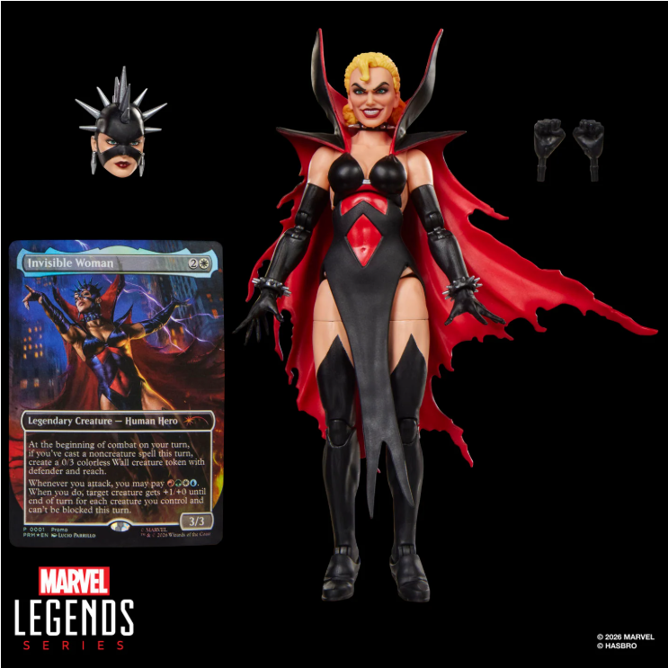Hasbro: Marvel Legends - Malice (Sue Storm) Action Figure with Exclusive Magic: The Gathering Card