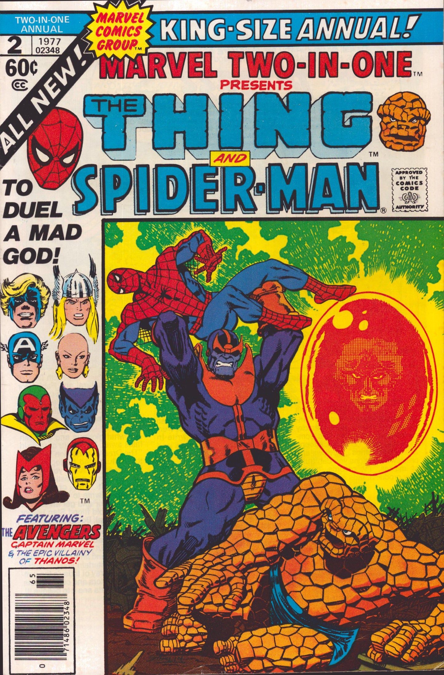 Marvel Two in One King-Size Annual #2 - 1977