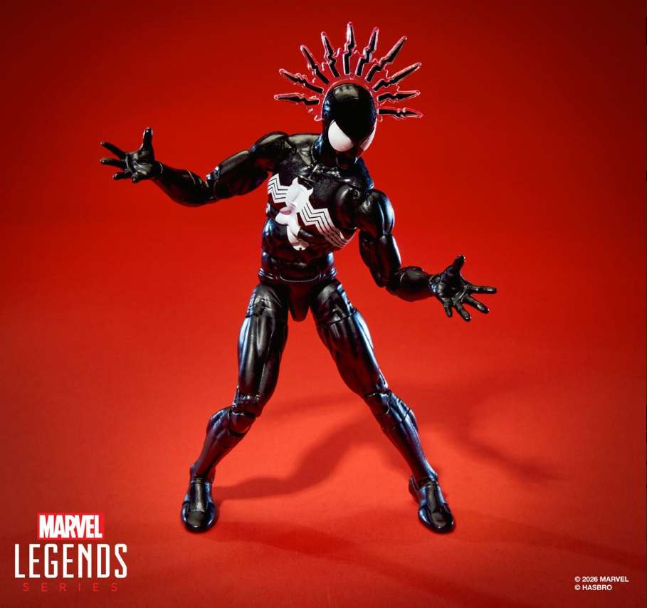 Hasbro: Marvel Legends Maximum Series Spider-Man (Symbiote) Action Figure