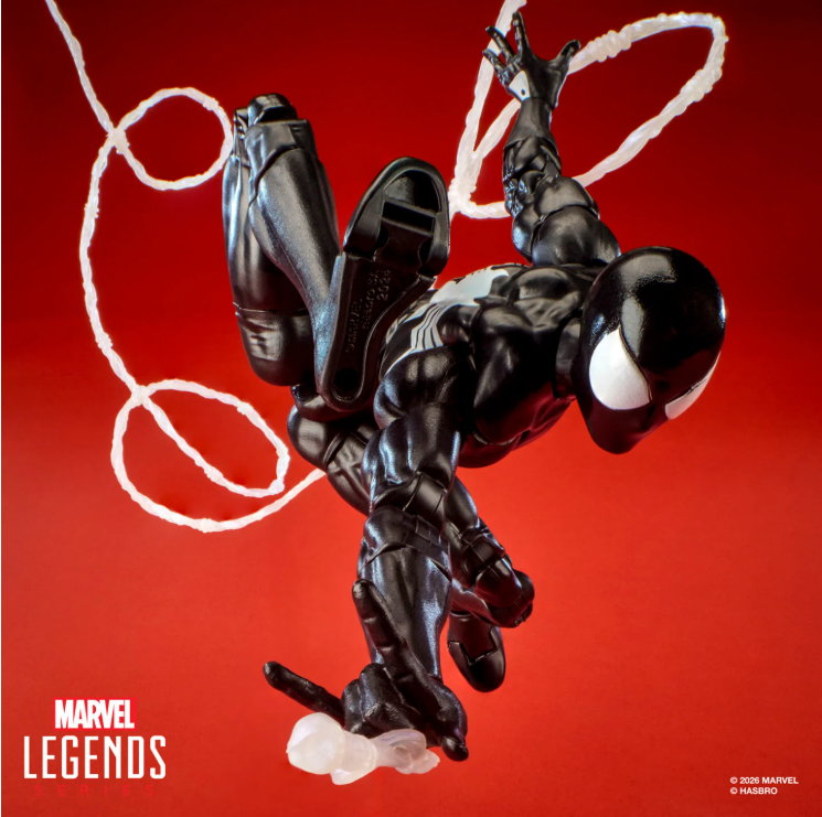 Hasbro: Marvel Legends Maximum Series Spider-Man (Symbiote) Action Figure