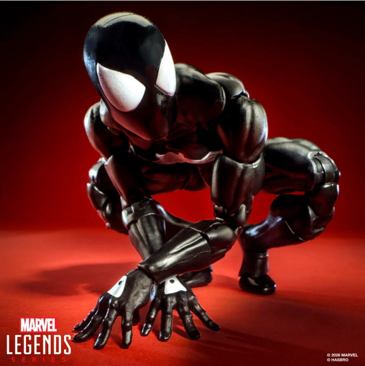 Hasbro: Marvel Legends Maximum Series Spider-Man (Symbiote) Action Figure