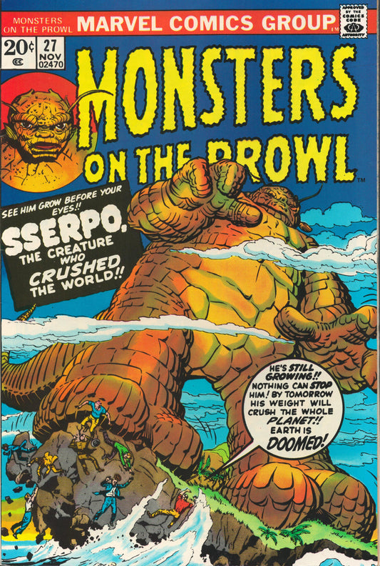 Monsters on the Prowl #27 1973