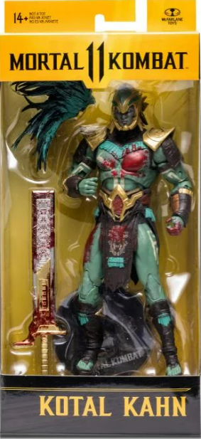 McFarlane Toys: Mortal Kombat XI - Kotal Kahn (Bloody Ver.) Action Figure