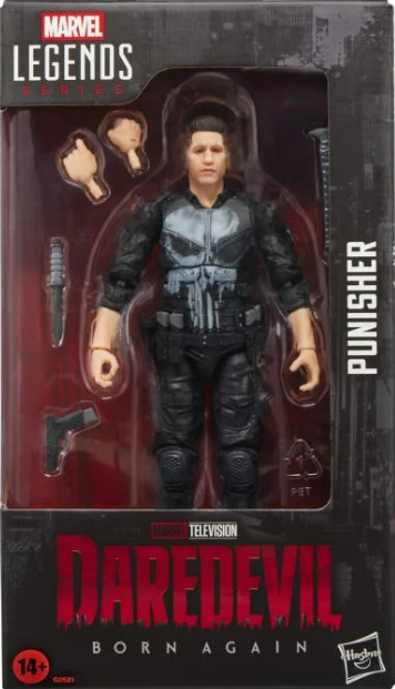 Hasbro: Daredevil: Born Again Marvel Legends Punisher Action Figure