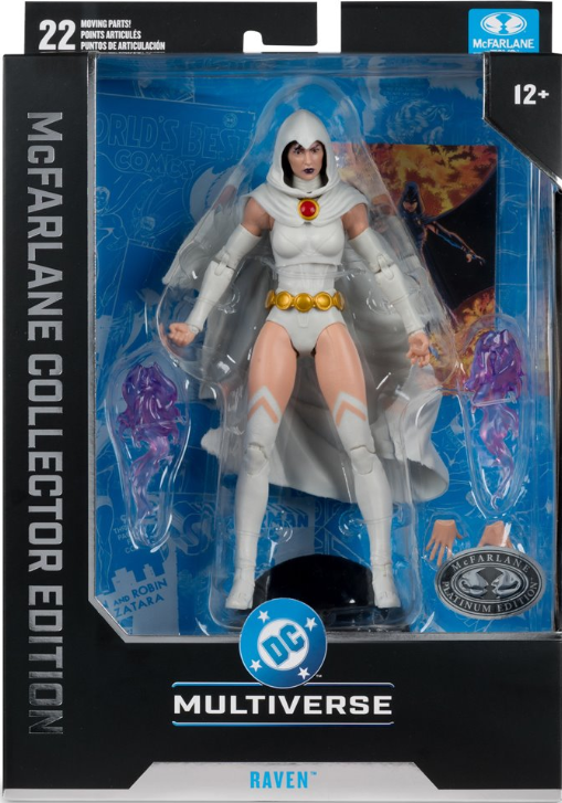 McFarlane Toys: DC Classic DC Multiverse Collector Edition Raven (Platinum Variant) Action Figure