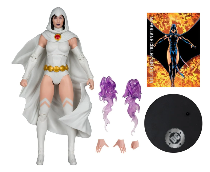 McFarlane Toys: DC Classic DC Multiverse Collector Edition Raven (Platinum Variant) Action Figure