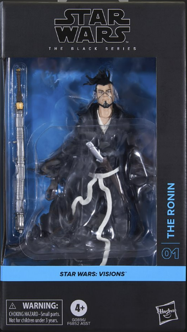 Hasbro: Star Wars Visions The Black Series The Ronin Action Figure