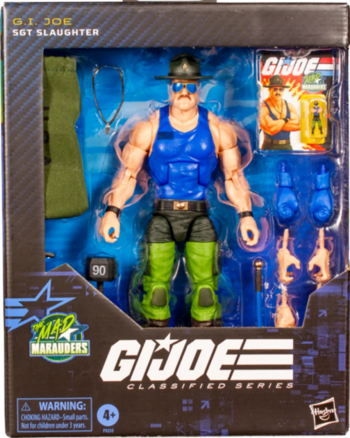 Hasbro: G.I. Joe Classified Series - Mad Marauders Sgt. Slaughter Deluxe Action Figure