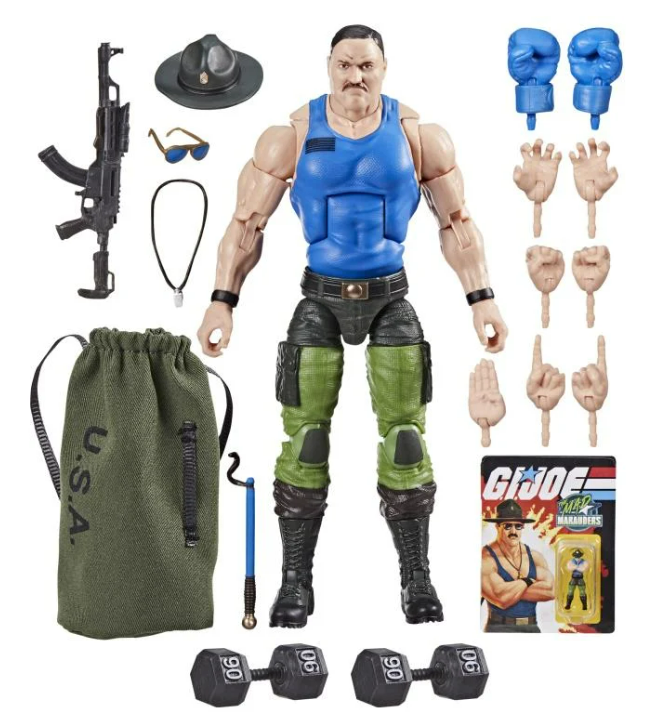 Hasbro: G.I. Joe Classified Series - Mad Marauders Sgt. Slaughter Deluxe Action Figure