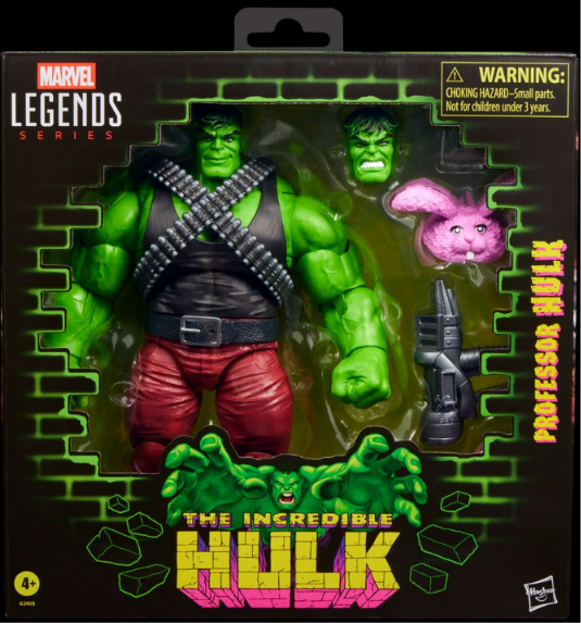 Hasbro: The Incredible Hulk Marvel Legends Professor Hulk Deluxe Action Figure
