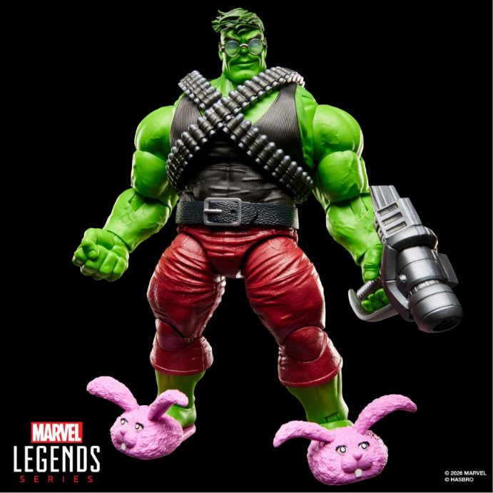 Hasbro: The Incredible Hulk Marvel Legends Professor Hulk Deluxe Action Figure