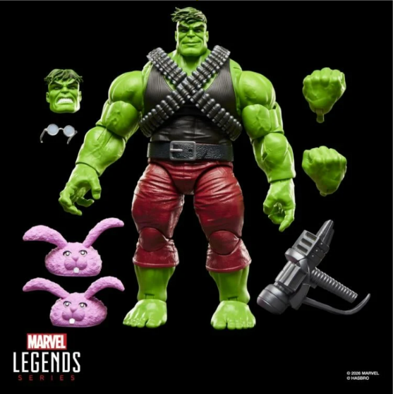 Hasbro: The Incredible Hulk Marvel Legends Professor Hulk Deluxe Action Figure