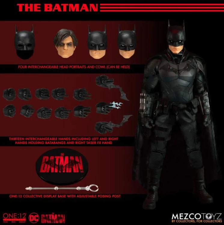 Mezco Toyz: The Batman One:12 Collective Batman Action Figure