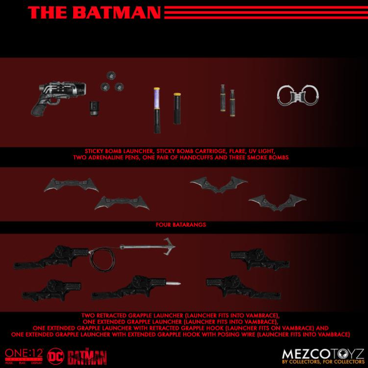 Mezco Toyz: The Batman One:12 Collective Batman Action Figure
