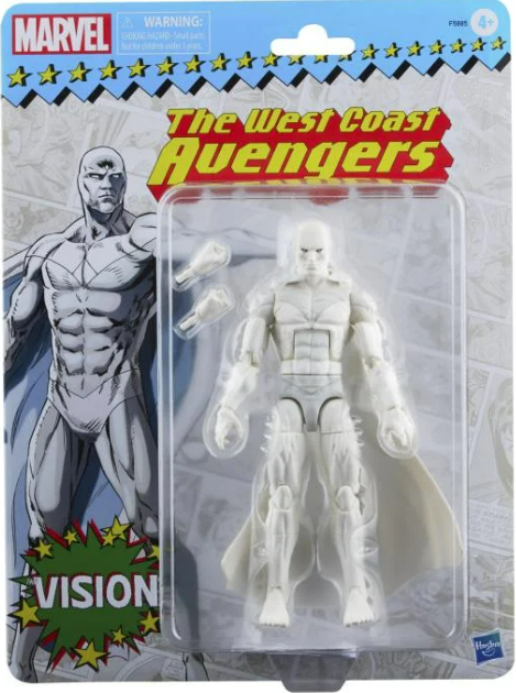 Hasbro: Marvel Legends - Retro Collection Vision Action Figure (White Version)