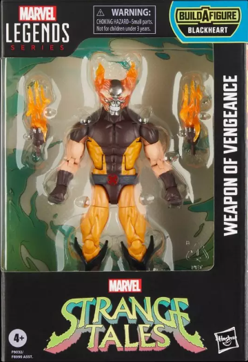 Hasbro: Strange Tales Marvel Legends - Weapon of Vengeance Action Figure (Blackheart BAF)