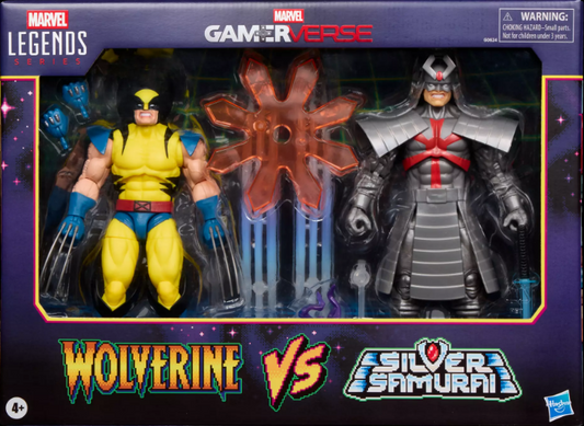 Hasbro: Marvel Legends Gamerverse Wolverine vs. Silver Samurai Action Figure Two-Pack