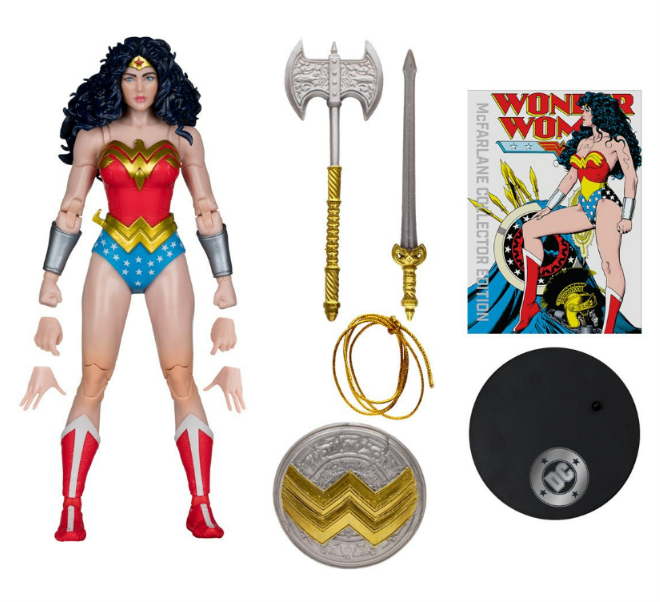 McFarlane Toys: DC McFarlane Collector Edition Wave 15 Wonder Woman 1980s Action Figure
